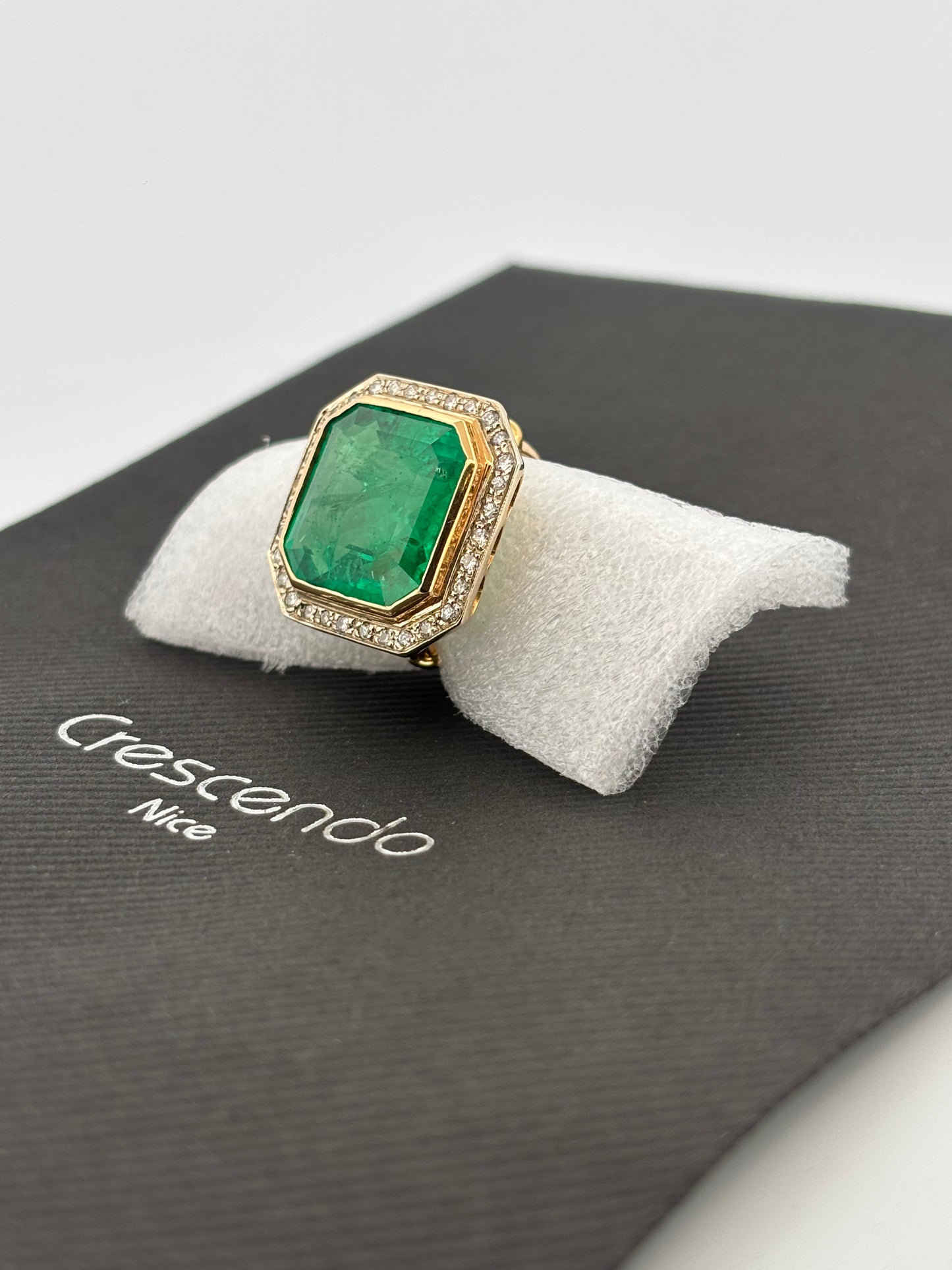 ÉMERAUDE | Colombie | 12 carats | Vert Vif | Taille Carrée