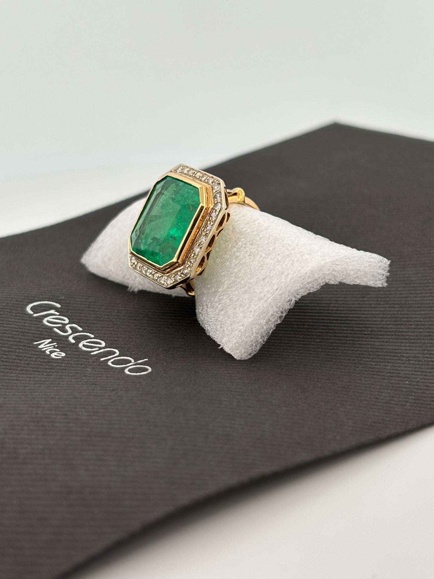 ÉMERAUDE | Colombie | 12 carats | Vert Vif | Taille Carrée