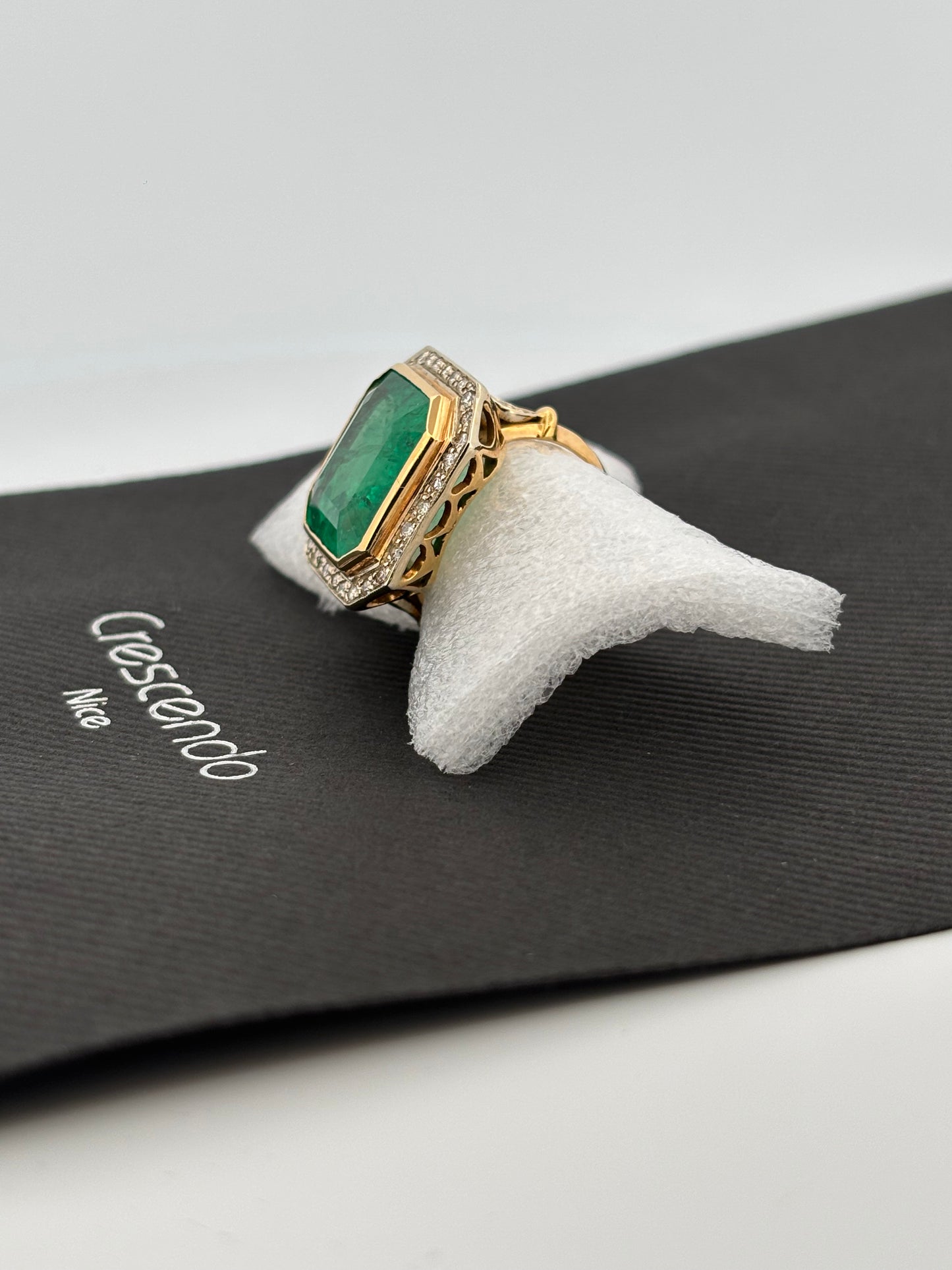 ÉMERAUDE | Colombie | 12 carats | Vert Vif | Taille Carrée