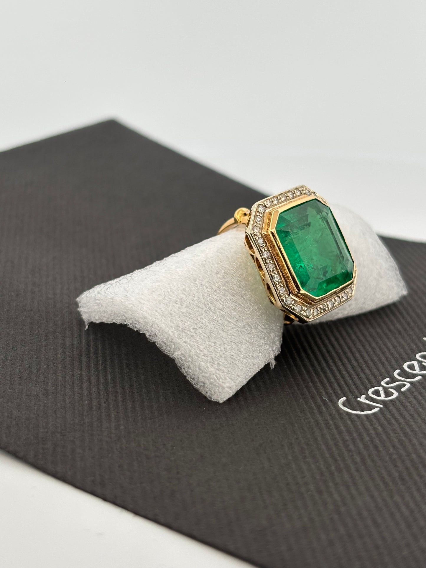 ÉMERAUDE | Colombie | 12 carats | Vert Vif | Taille Carrée