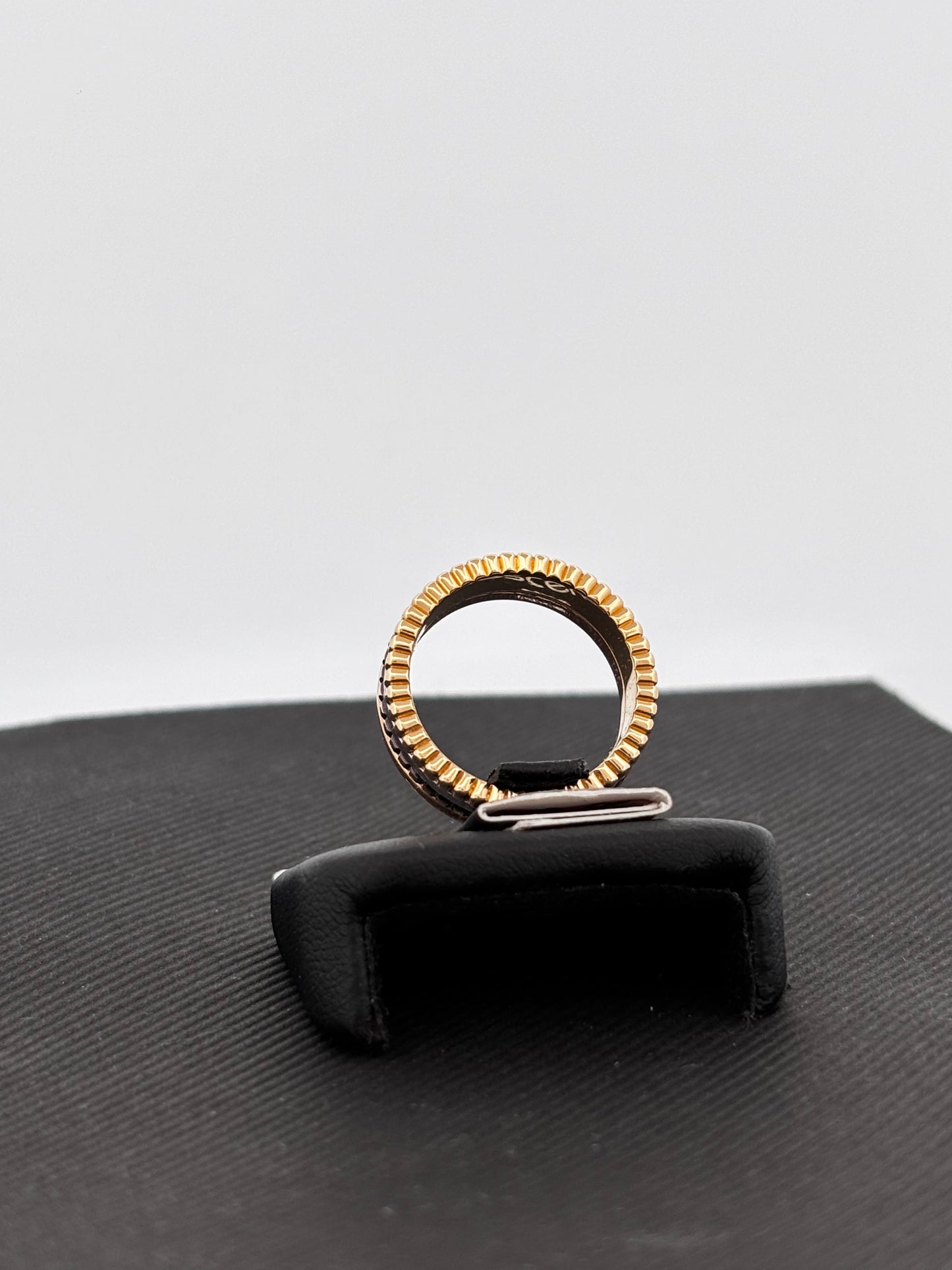 BOUCHERON | Quatre Classique Small | Or jaune, blanc & rose 18k | Taille 55 | 8,3 g