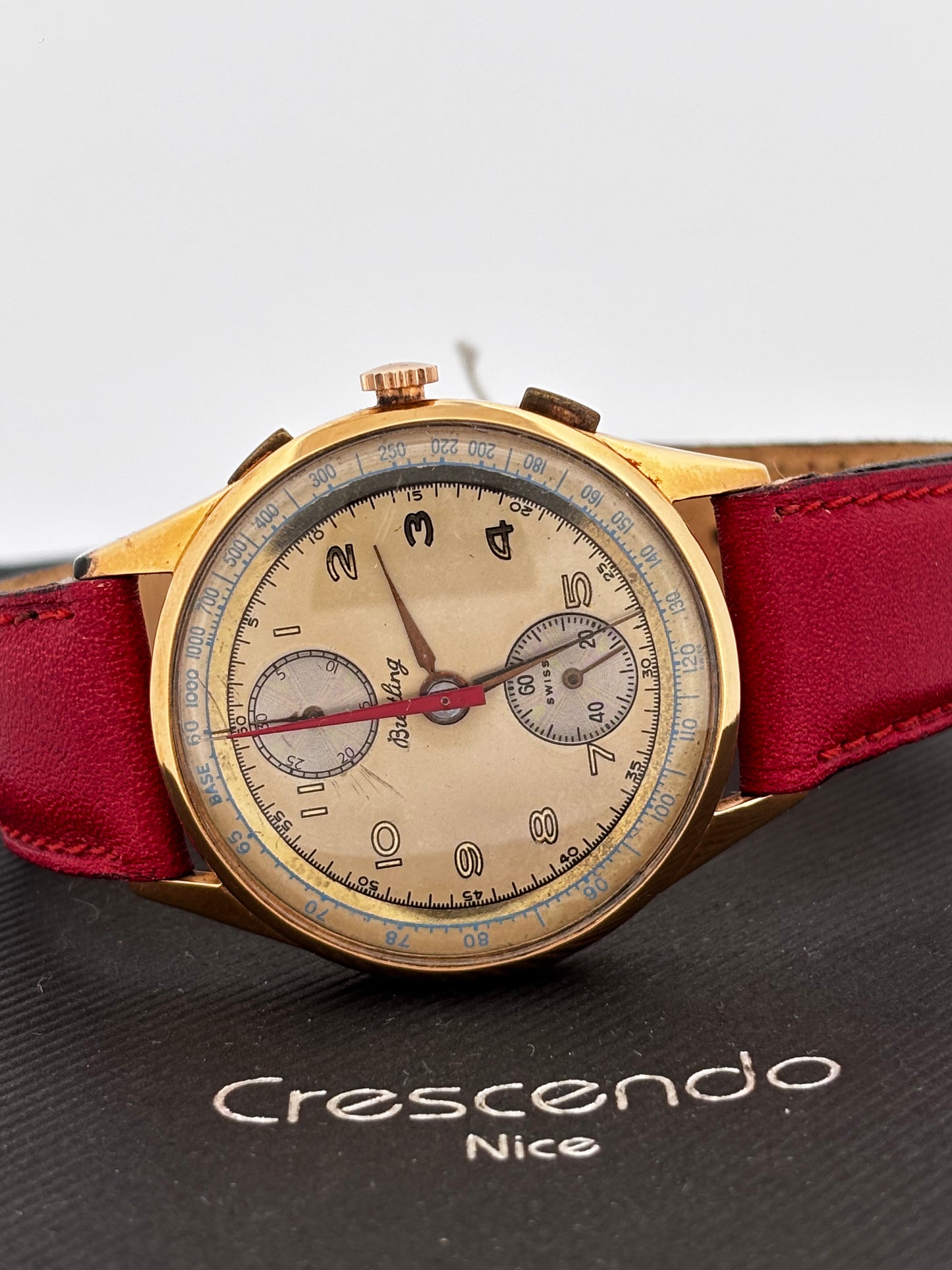 BRK GOLD 18K | Chronographe Suisse | Cadran Champagne