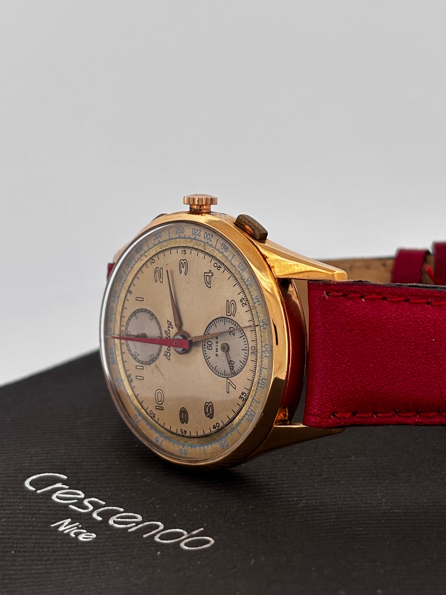 BRK GOLD 18K | Chronographe Suisse | Cadran Champagne