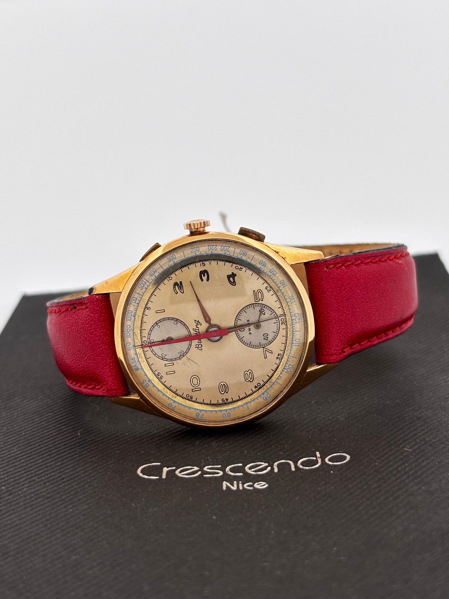 BRK GOLD 18K | Chronographe Suisse | Cadran Champagne