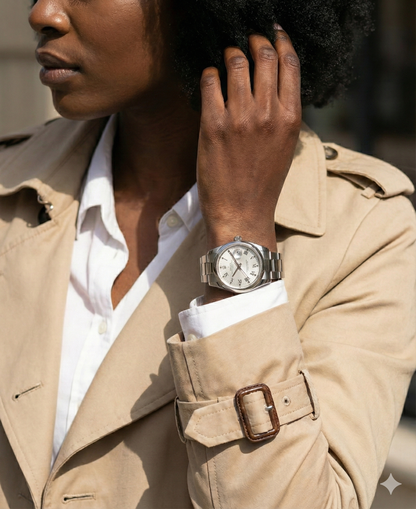 ROLEX – Datejust | Acier | Cadran argent chiffres romains | Automatique