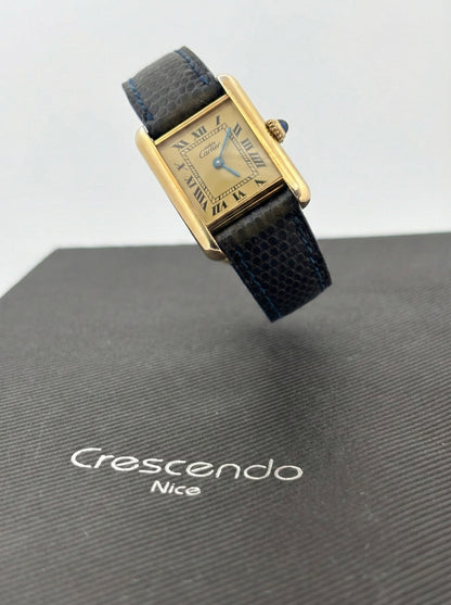 CARTIER – Tank Vermeil Must de Cartier | Vermeil Or 20 Microns | Quartz