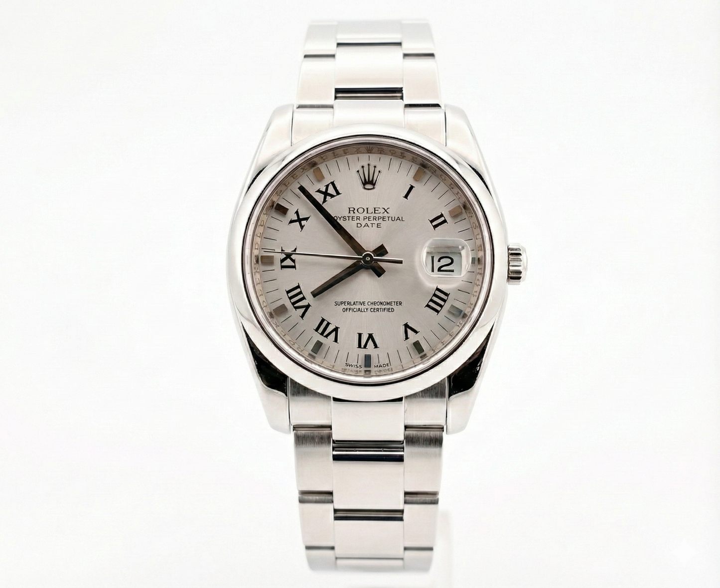 ROLEX – Datejust | Acier | Cadran argent chiffres romains | Automatique