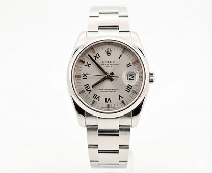 ROLEX – Datejust | Acier | Cadran argent chiffres romains | Automatique