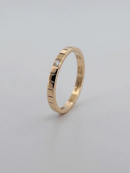 Chopard Ice Cube – Bague en Or Jaune 18K & Diamant