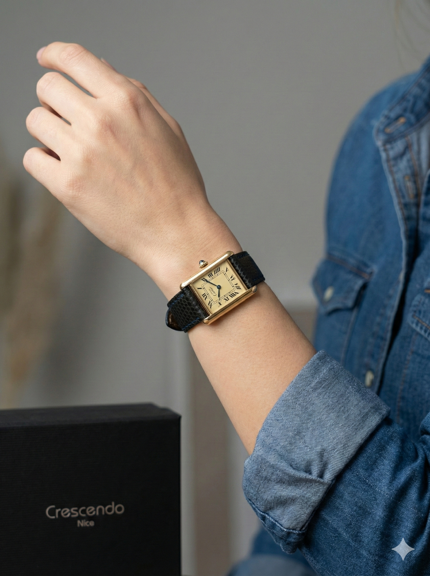 CARTIER – Tank Vermeil Must de Cartier | Vermeil Or 20 Microns | Quartz