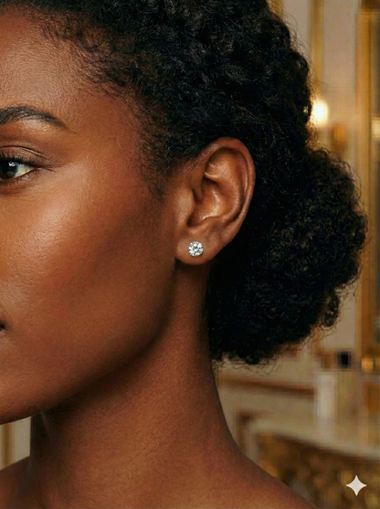 TIFFANY & Co – Boucles d’oreilles « Solitaire » | Or blanc 18K | Diamants 0,70 ct (total) | Brilliant Cut