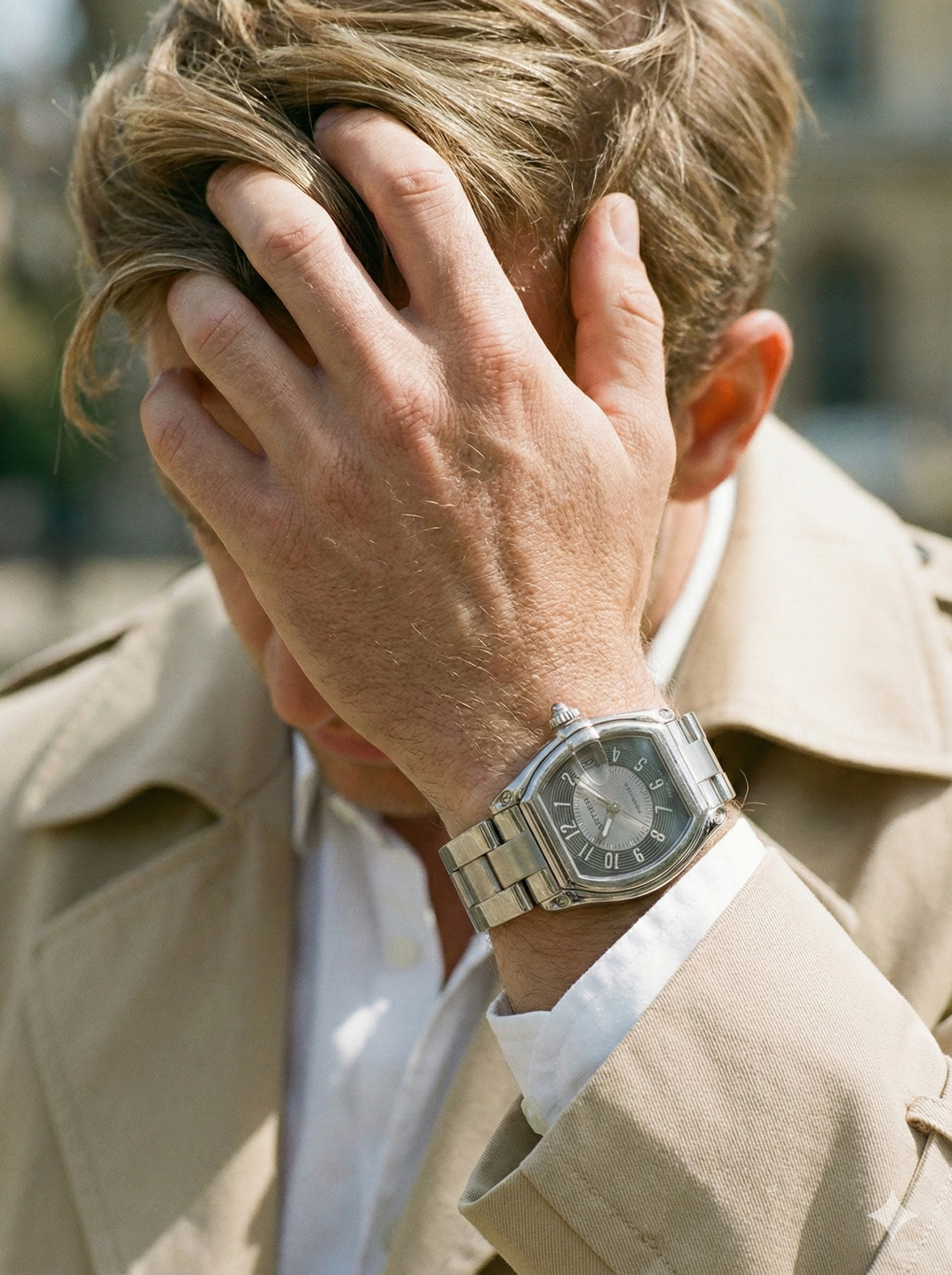 CARTIER – Roadster Automatique | Acier | Cadran gris & anthracite | Bracelet acier