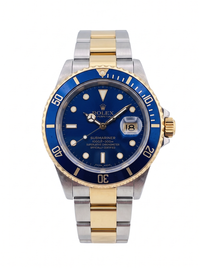 Rolex Submariner Date “Bluesy” – Réf. 16613