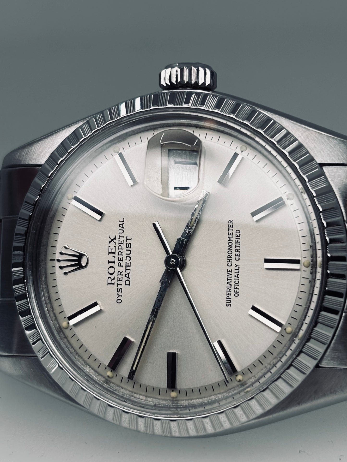 ROLEX Oyster Perpetual DateJust 34 mm Acier | Plexi | Réf. 78360 | État exceptionnel