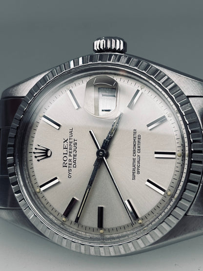 ROLEX Oyster Perpetual DateJust 34 mm Acier | Plexi | Réf. 78360 | État exceptionnel