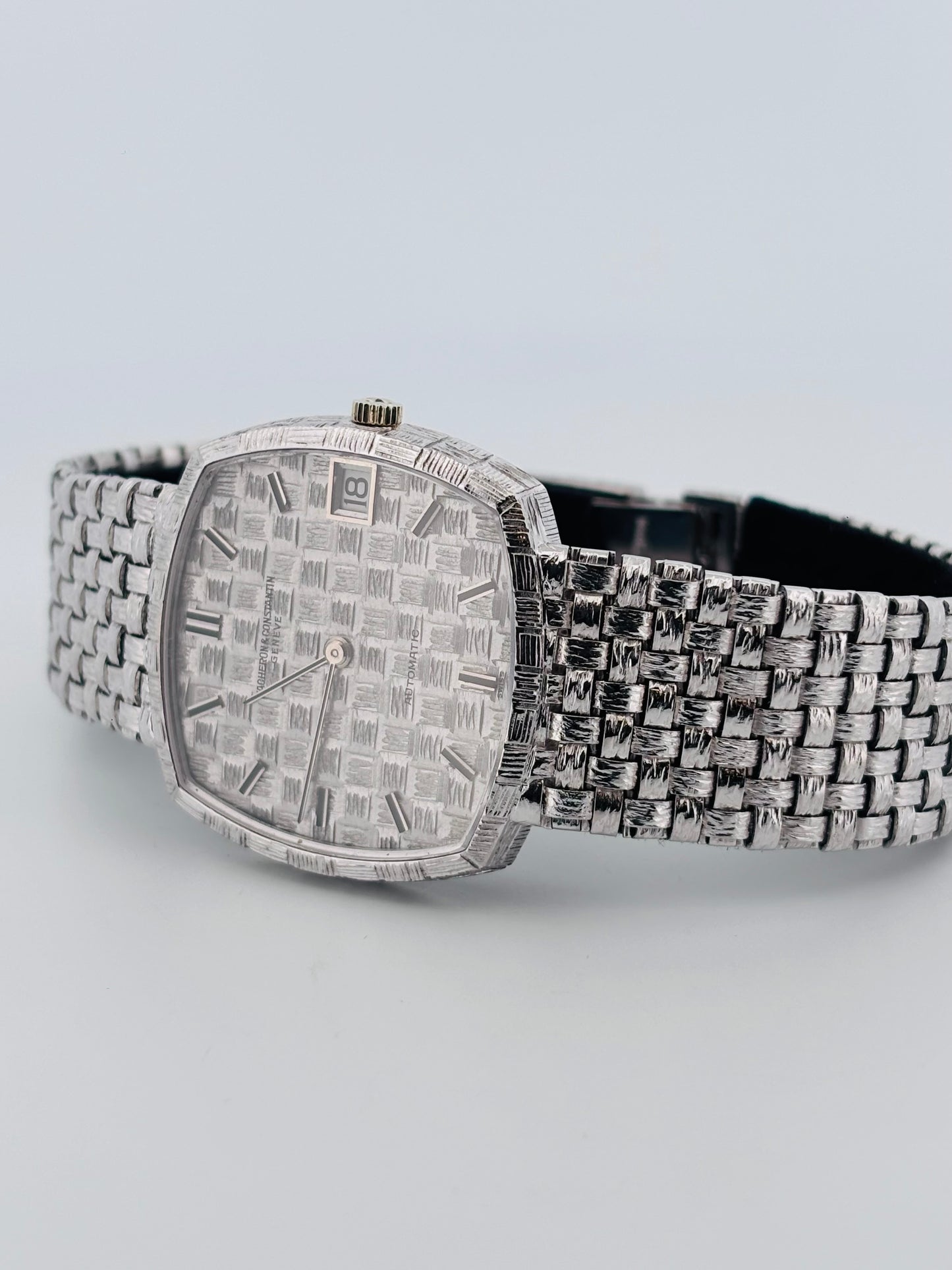Vacheron Constantin Montre Or Blanc 18K Automatique | Pièce d’Exception