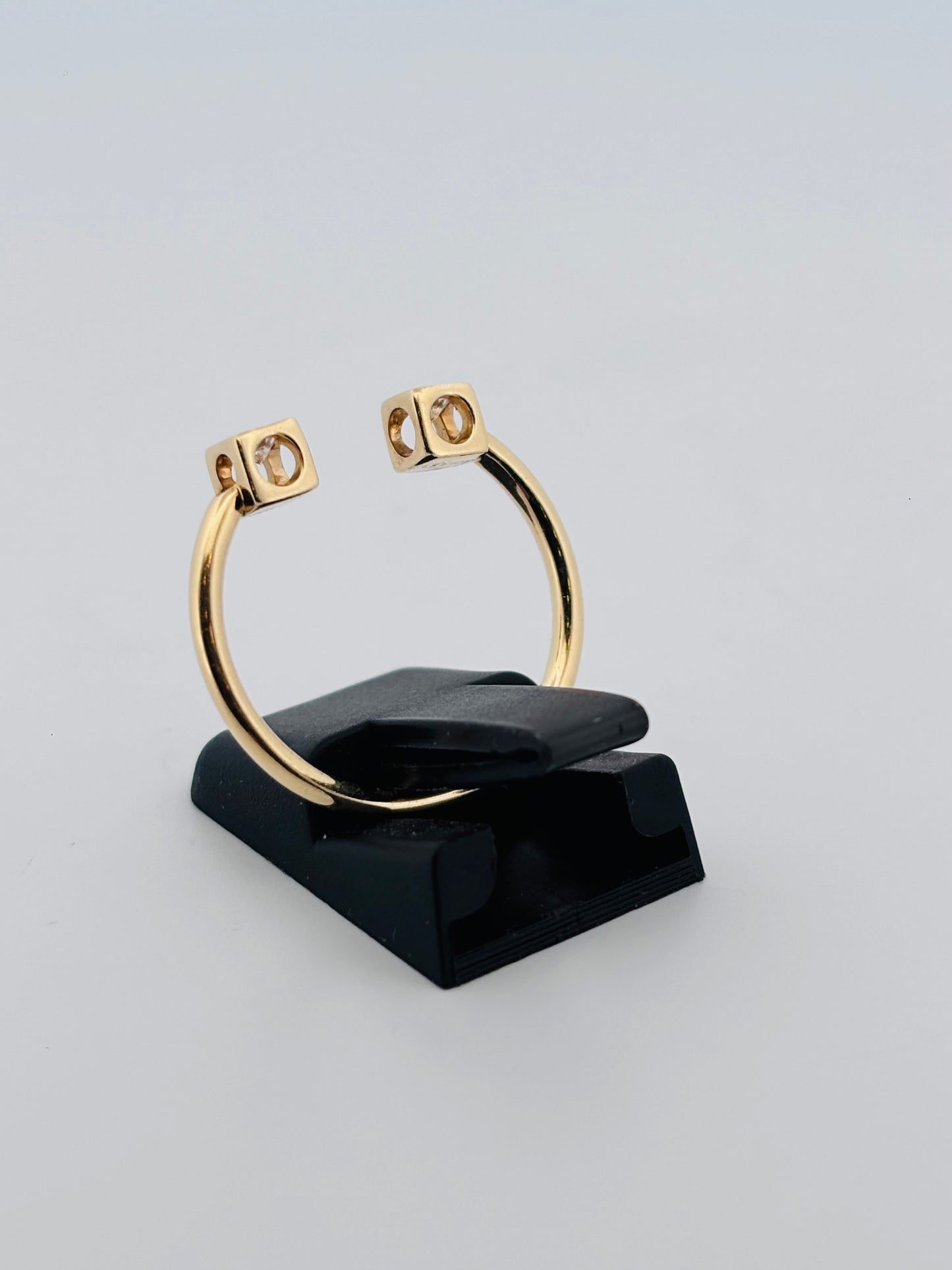 Dinh Van Cube Toi & Moi Or Jaune 18K & Diamants | Taille 52