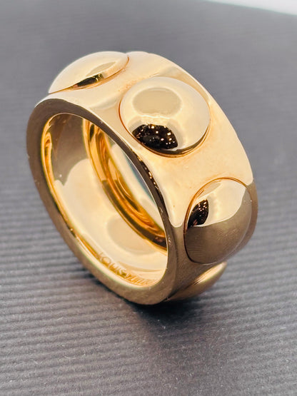 Louis Vuitton Bague Empreinte Or Jaune 18K | Taille 53