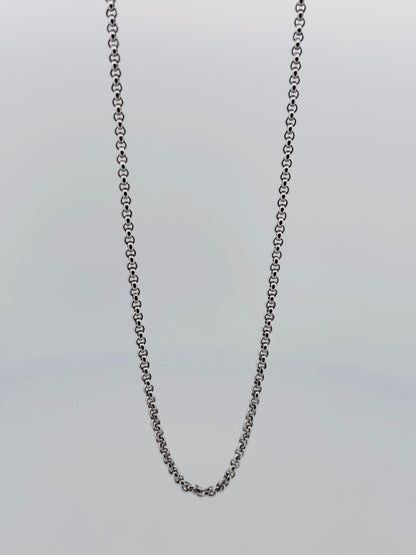 Collier Chopard Petite Maille Or Blanc 18K