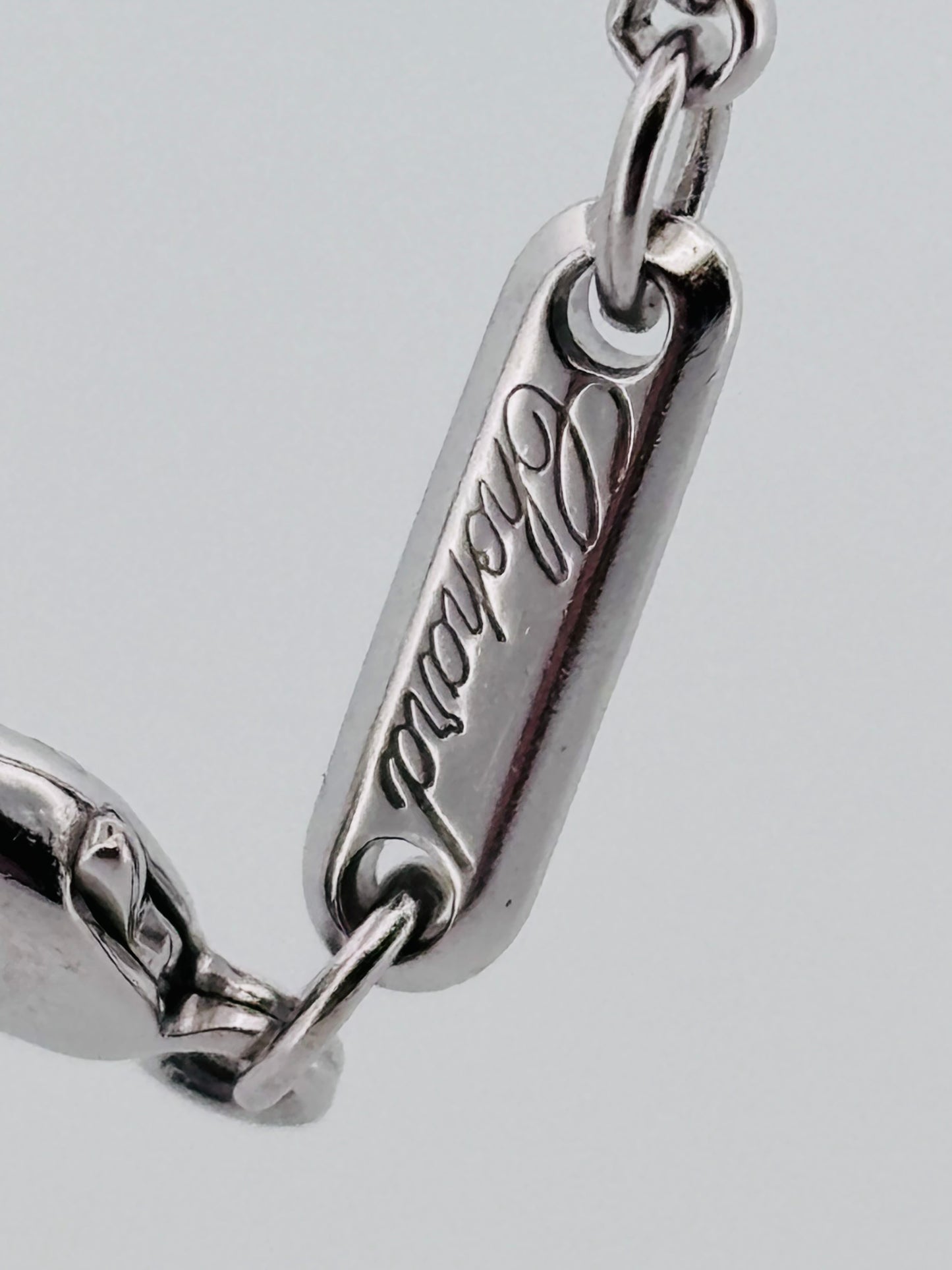 Collier Chopard Petite Maille Or Blanc 18K