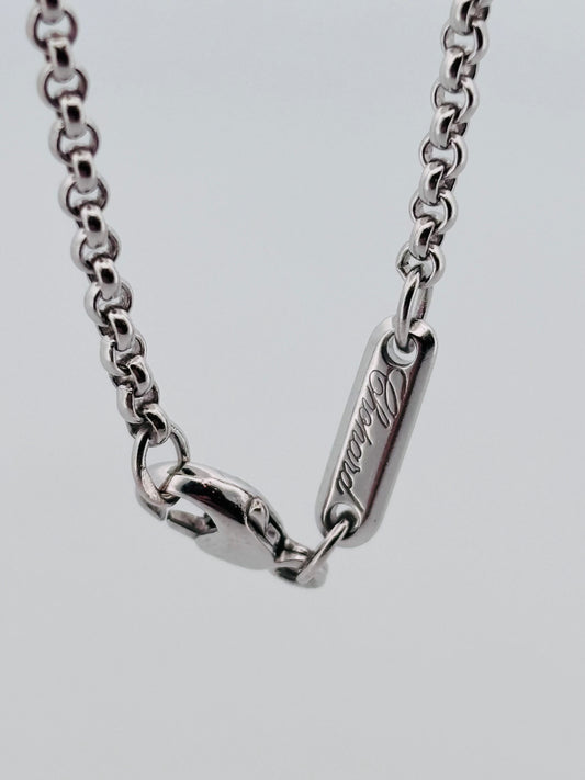 Collier Chopard Petite Maille Or Blanc 18K