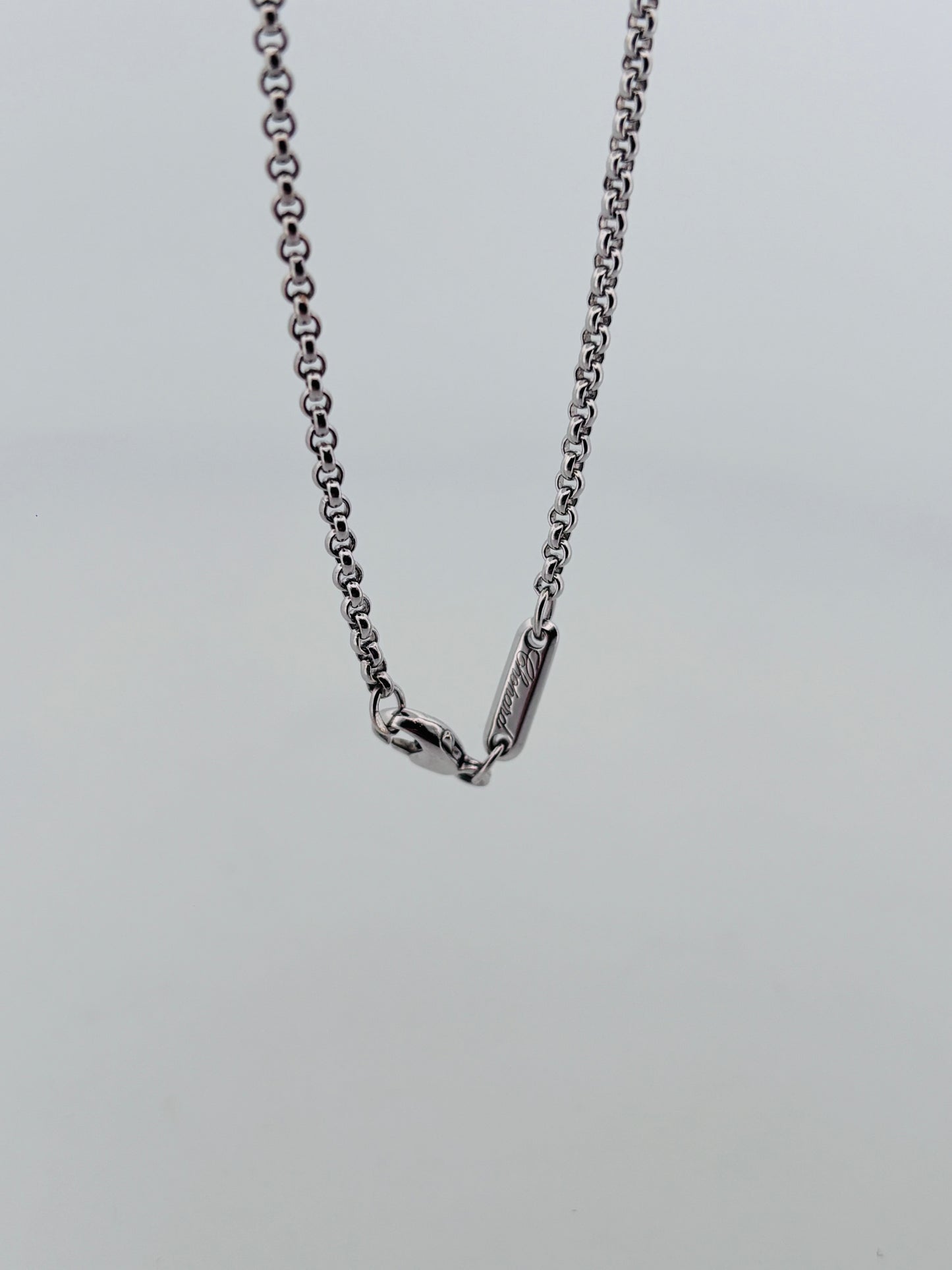 Collier Chopard Petite Maille Or Blanc 18K