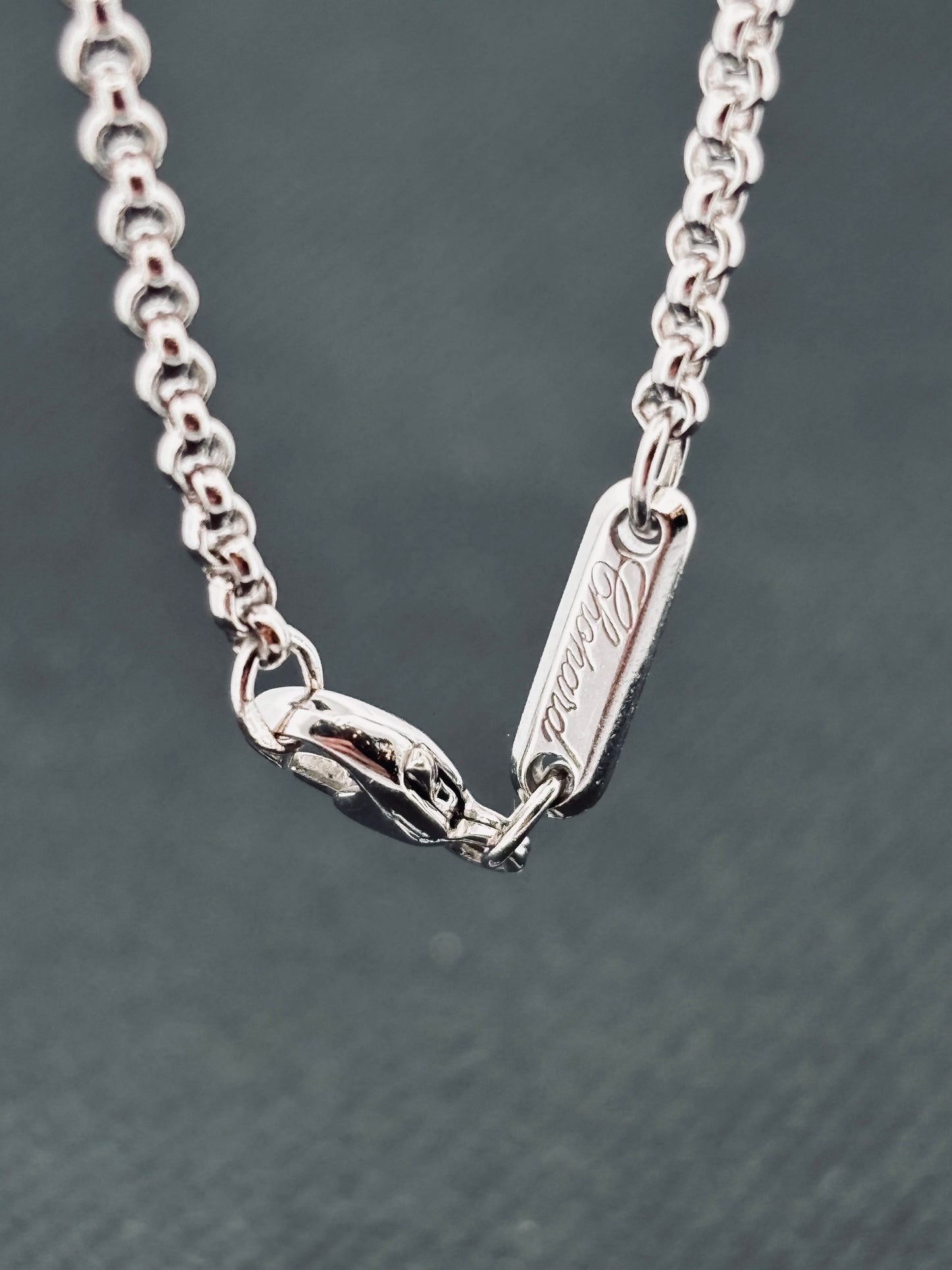 Collier Chopard Petite Maille Or Blanc 18K