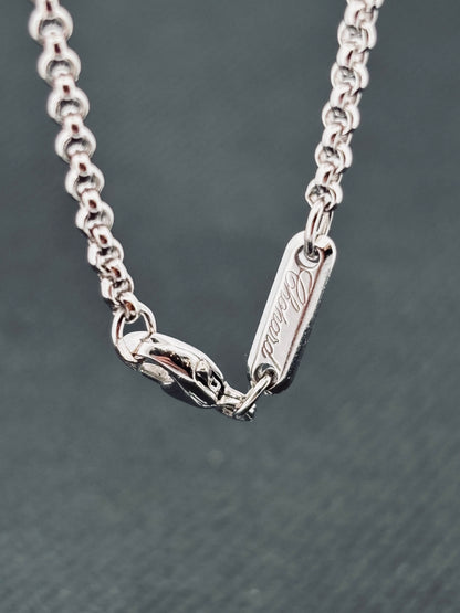 Collier Chopard Petite Maille Or Blanc 18K