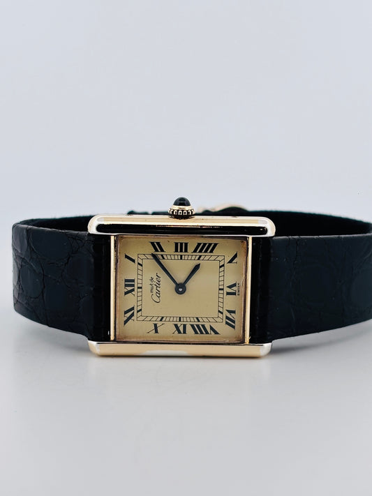 Cartier Must Tank Vermeil Mécanique