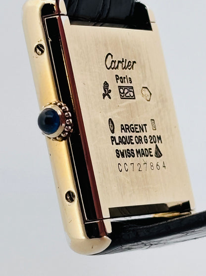 Cartier Must Tank Vermeil Mécanique