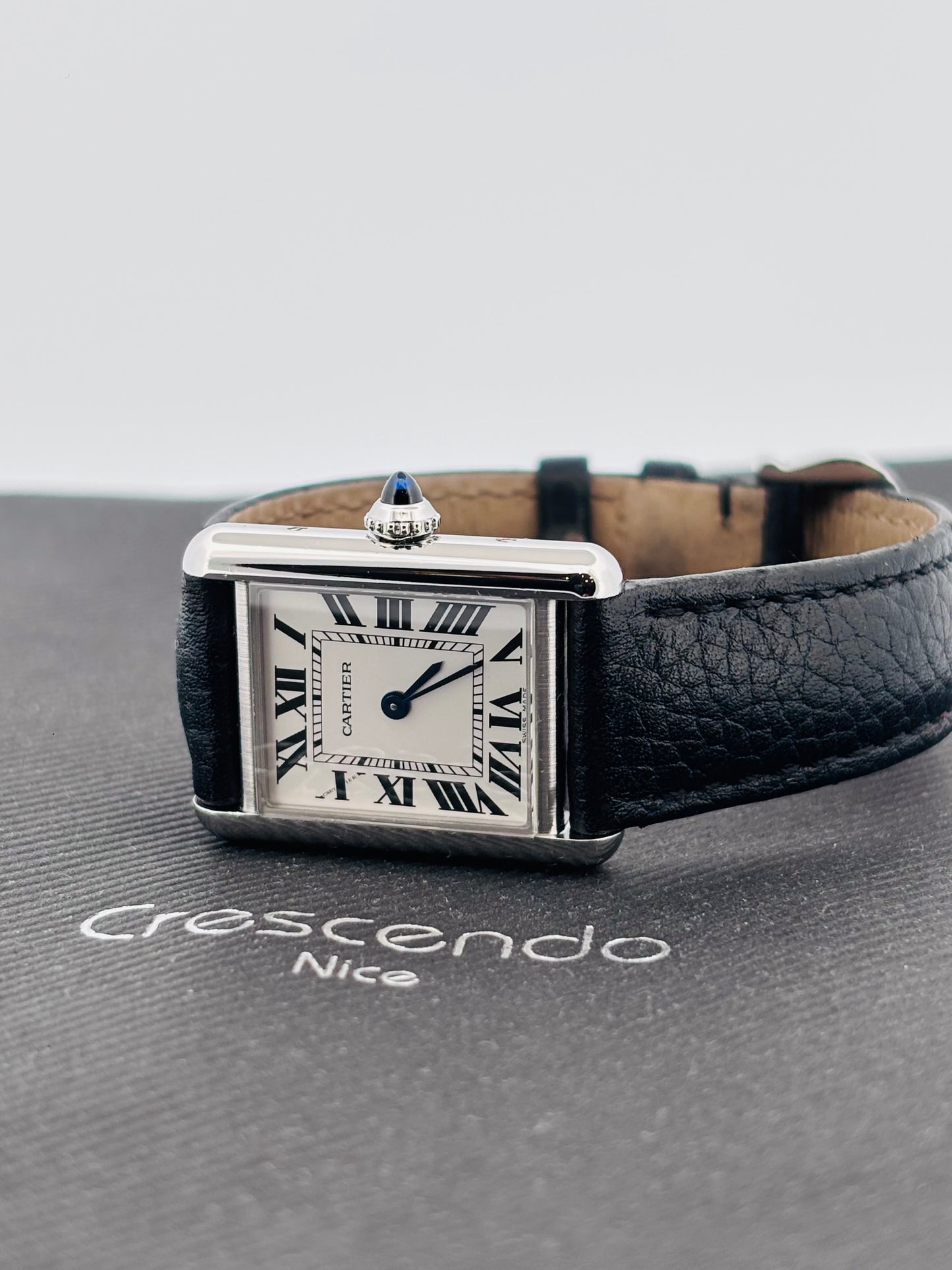 Cartier Tank Must Petit Modèle Acier Réf. 4322