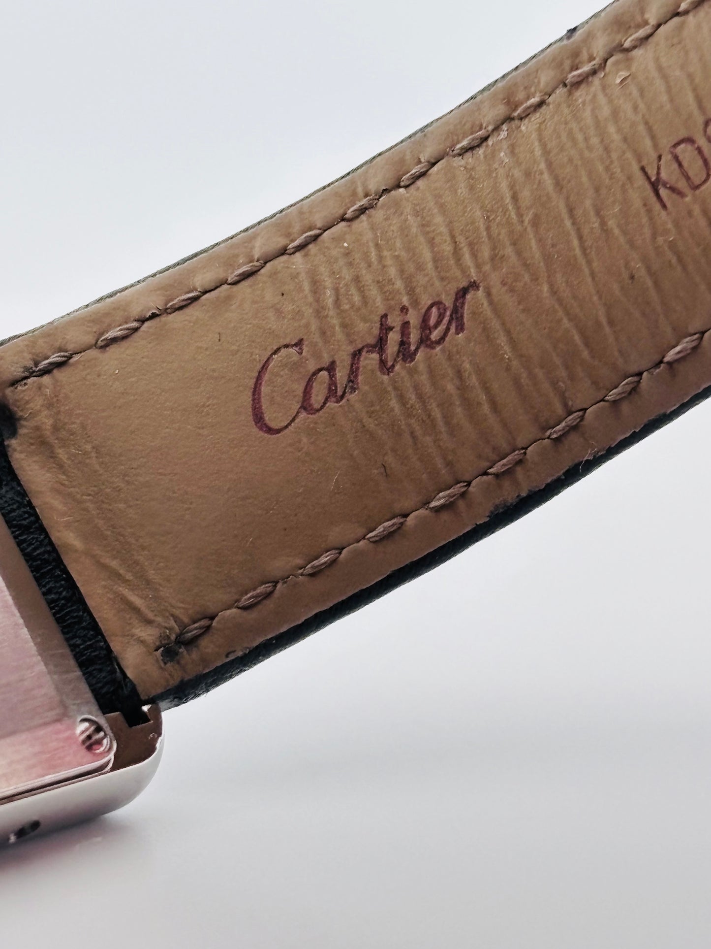 Cartier Tank Must Petit Modèle Acier Réf. 4322