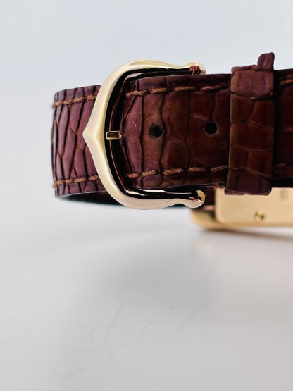 Cartier Tank Américaine Petit Modèle Or Jaune 18K Réf. 1710