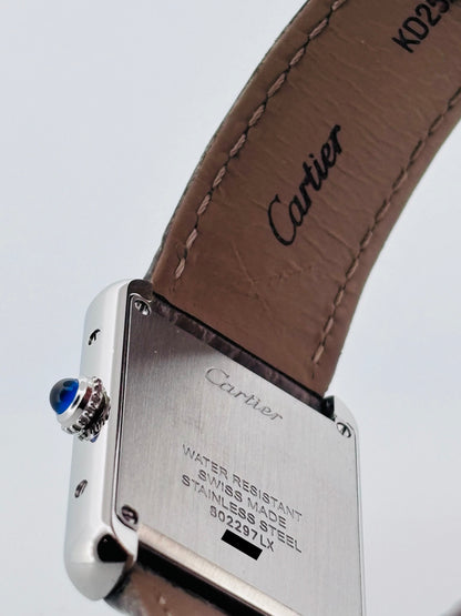Cartier Tank Solo XL Stainless Steel
