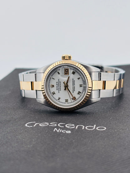 Rolex Lady-Datejust 26 White Roman Dial – Ref. 69173