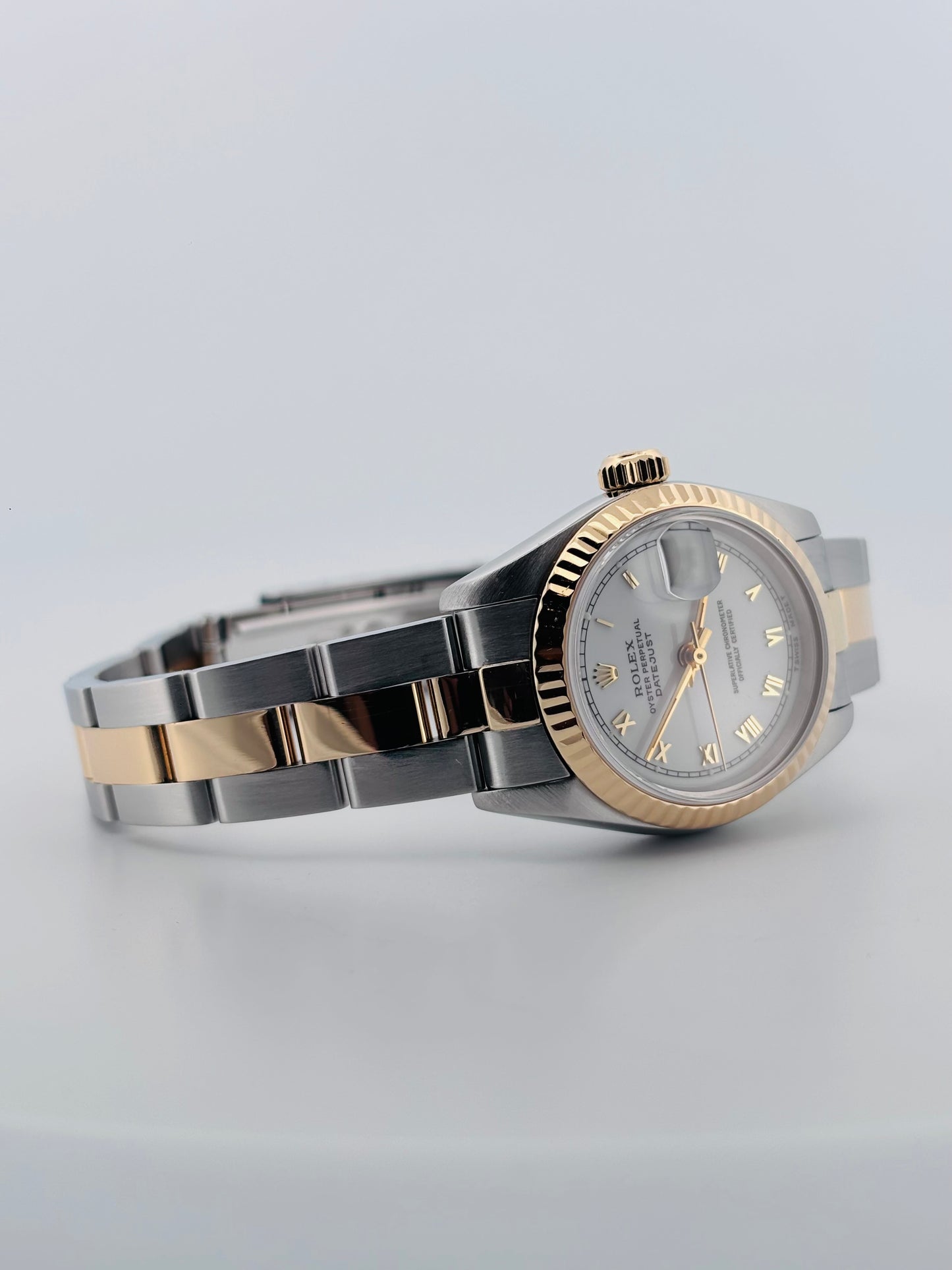Rolex Lady-Datejust 26 White Roman Dial – Ref. 69173