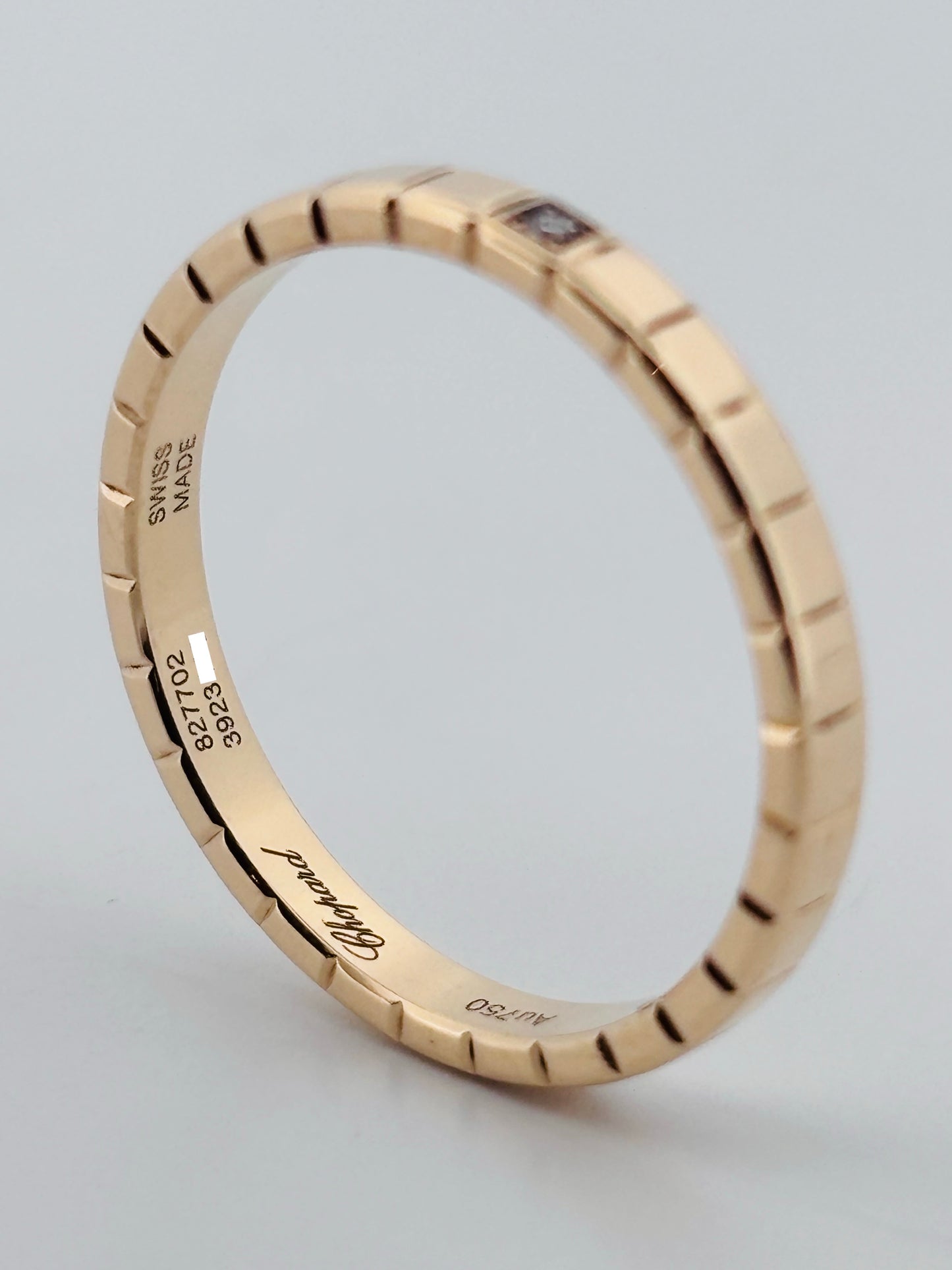 Chopard Ice Cube – Bague en Or Jaune 18K & Diamant