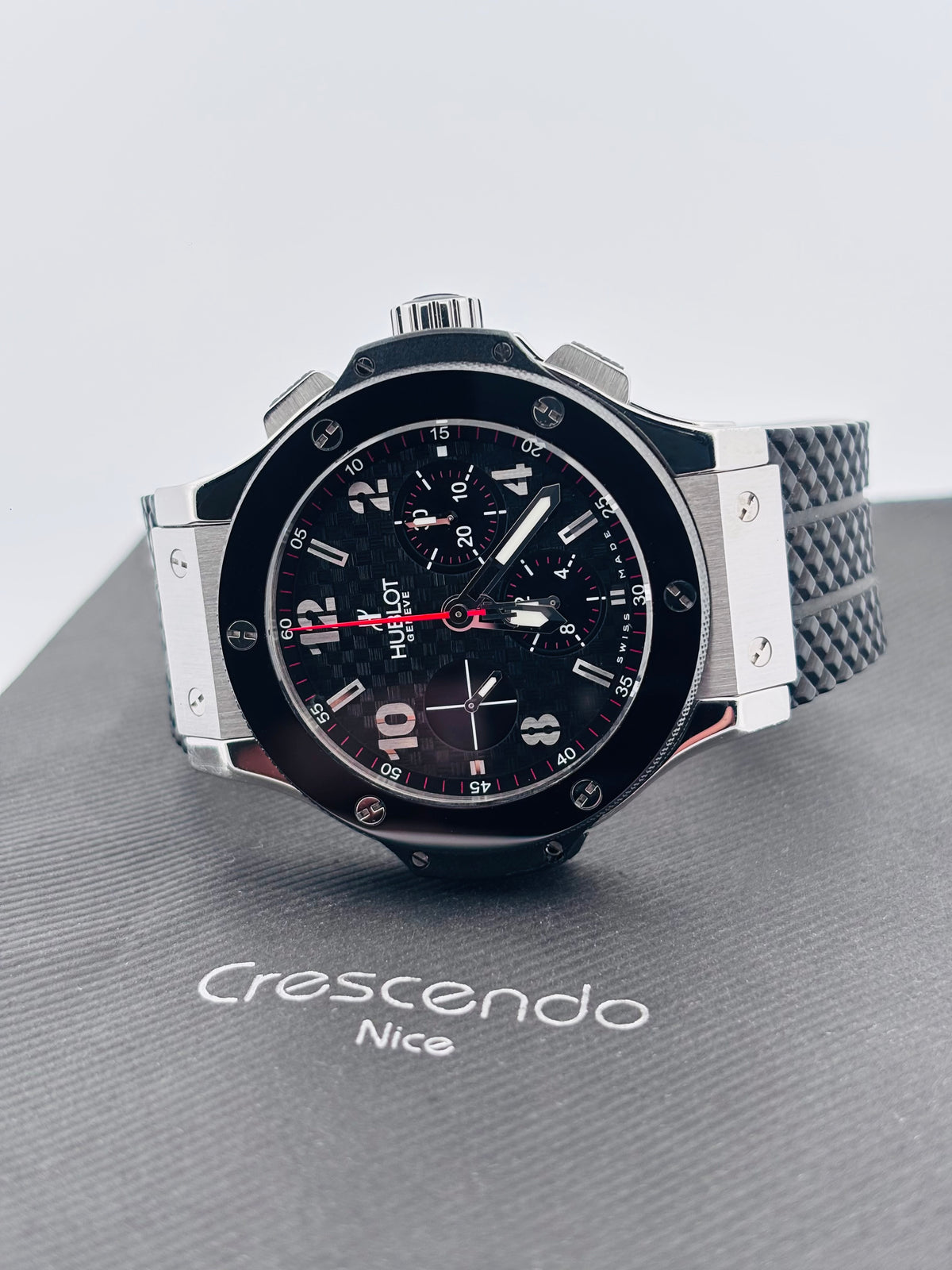 Hublot Big Bang Steel Ceramic Chronograph