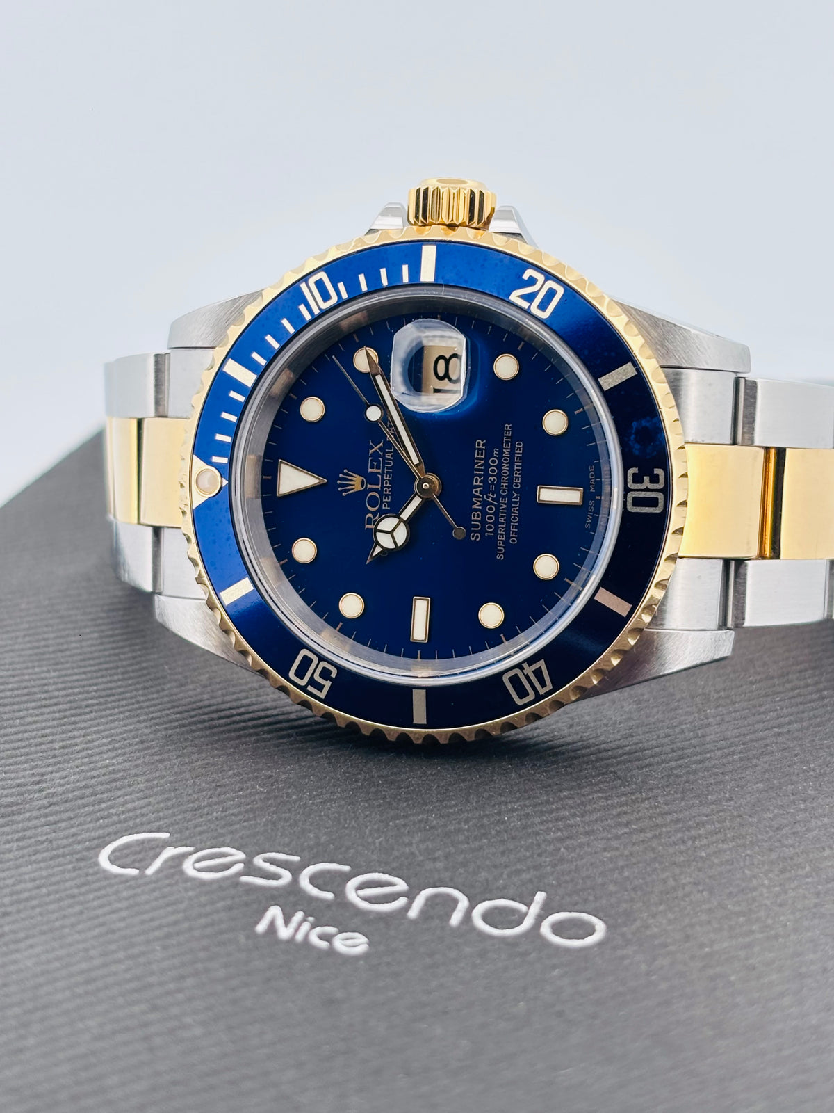 Rolex Submariner Date “Bluesy” – Réf. 16613