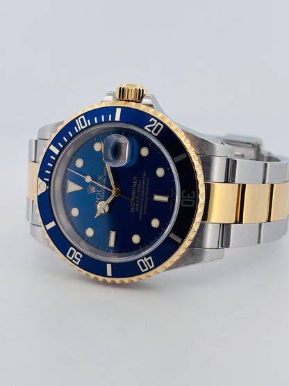 Rolex Submariner Date “Bluesy” – Réf. 16613