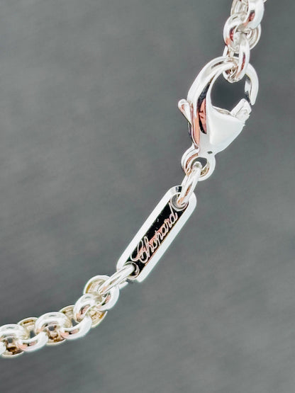 Chopard Chaîne Grande Maille en Or Blanc