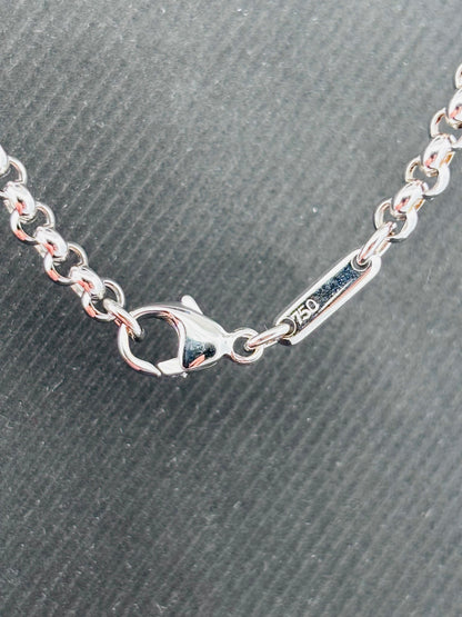 Chopard Chaîne Grande Maille en Or Blanc