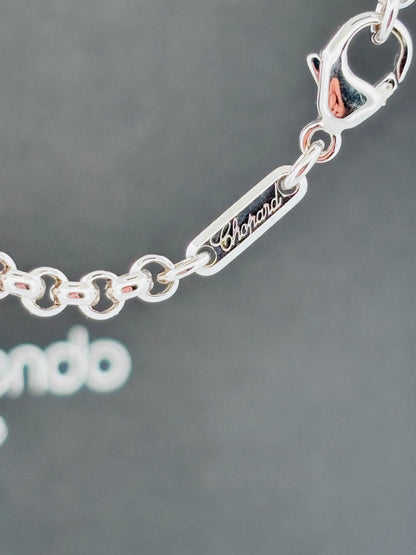 Chopard Chaîne Grande Maille en Or Blanc