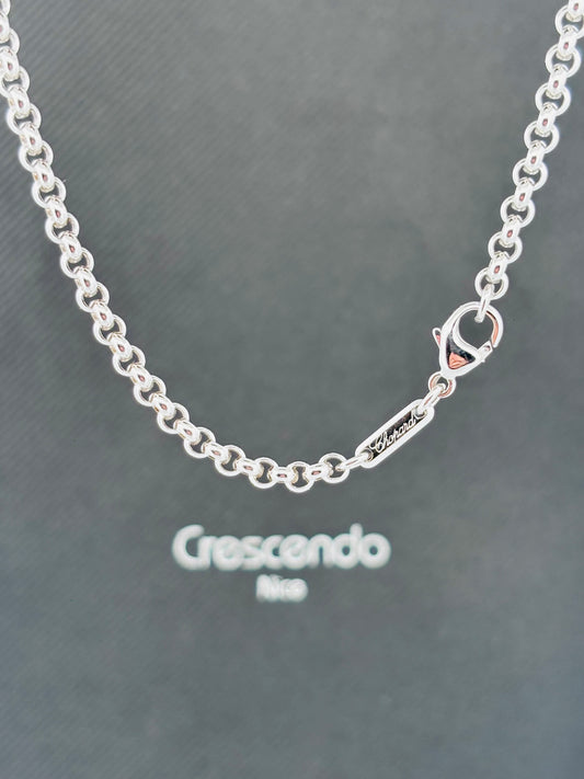Chopard Chaîne Grande Maille en Or Blanc