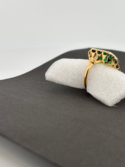 ÉMERAUDE | Colombie | 12 carats | Vert Vif | Taille Carrée