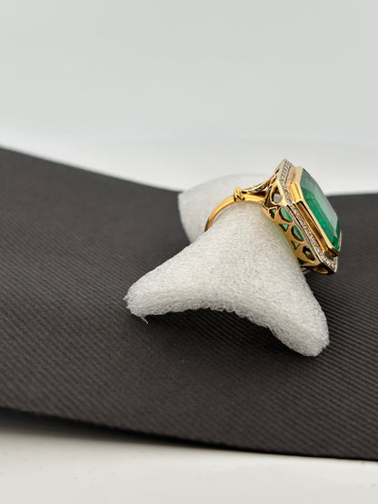 ÉMERAUDE | Colombie | 12 carats | Vert Vif | Taille Carrée