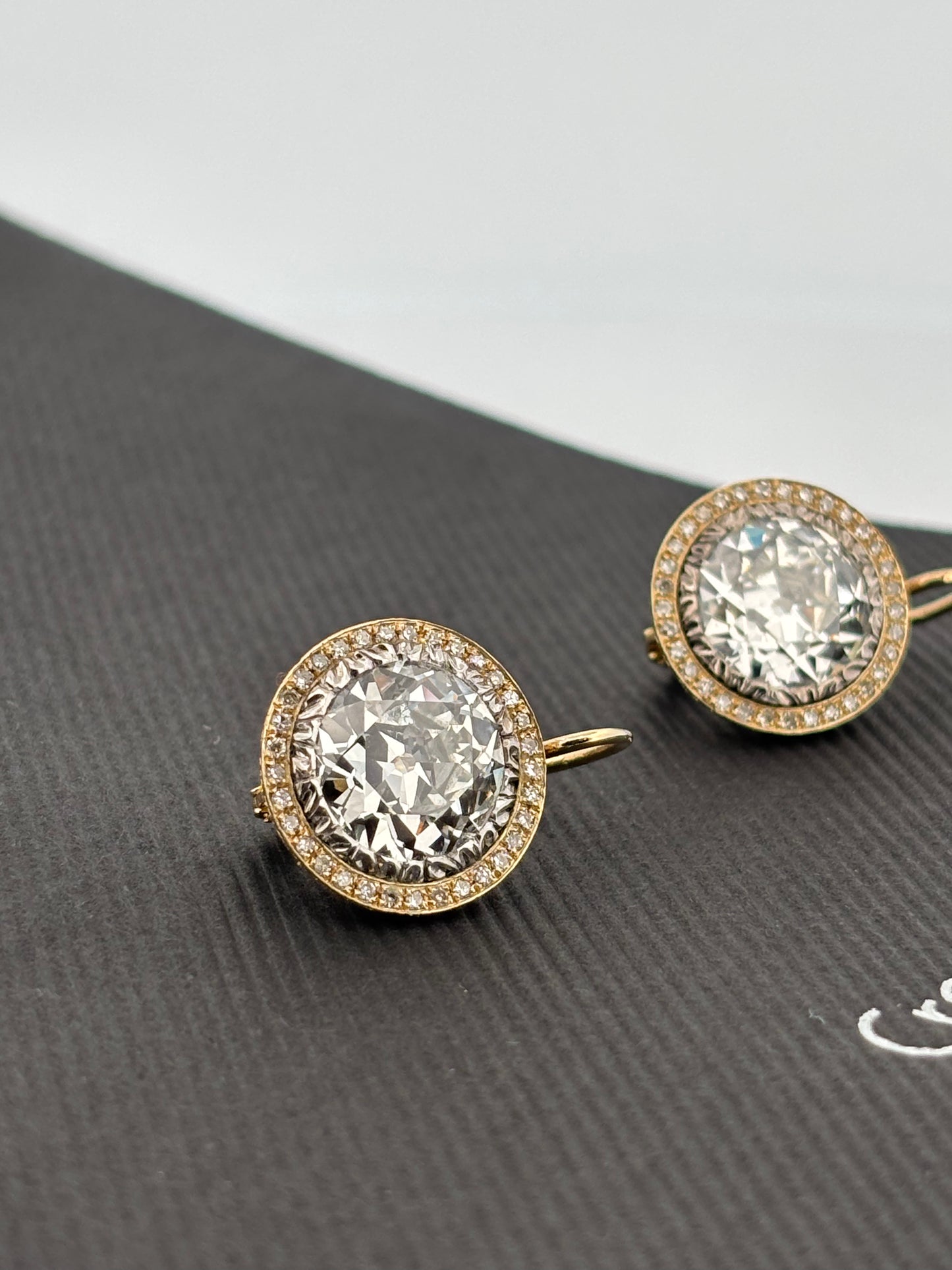 BUCCELLATI | Boucles d’oreilles | Or rose 18k & Diamants VVS2 | 10,00 ct