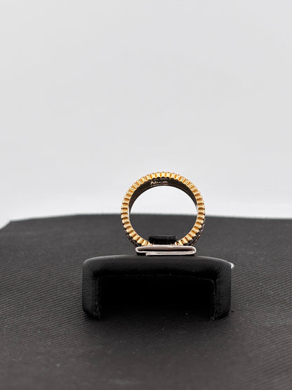 BOUCHERON | Quatre Classique Small | Or jaune, blanc & rose 18k | Taille 55 | 8,3 g