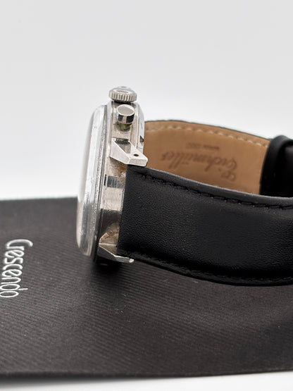 Chronographe | Suisse | Acier | Mécanique Manuel | Triple Calendrier | Circa 1950