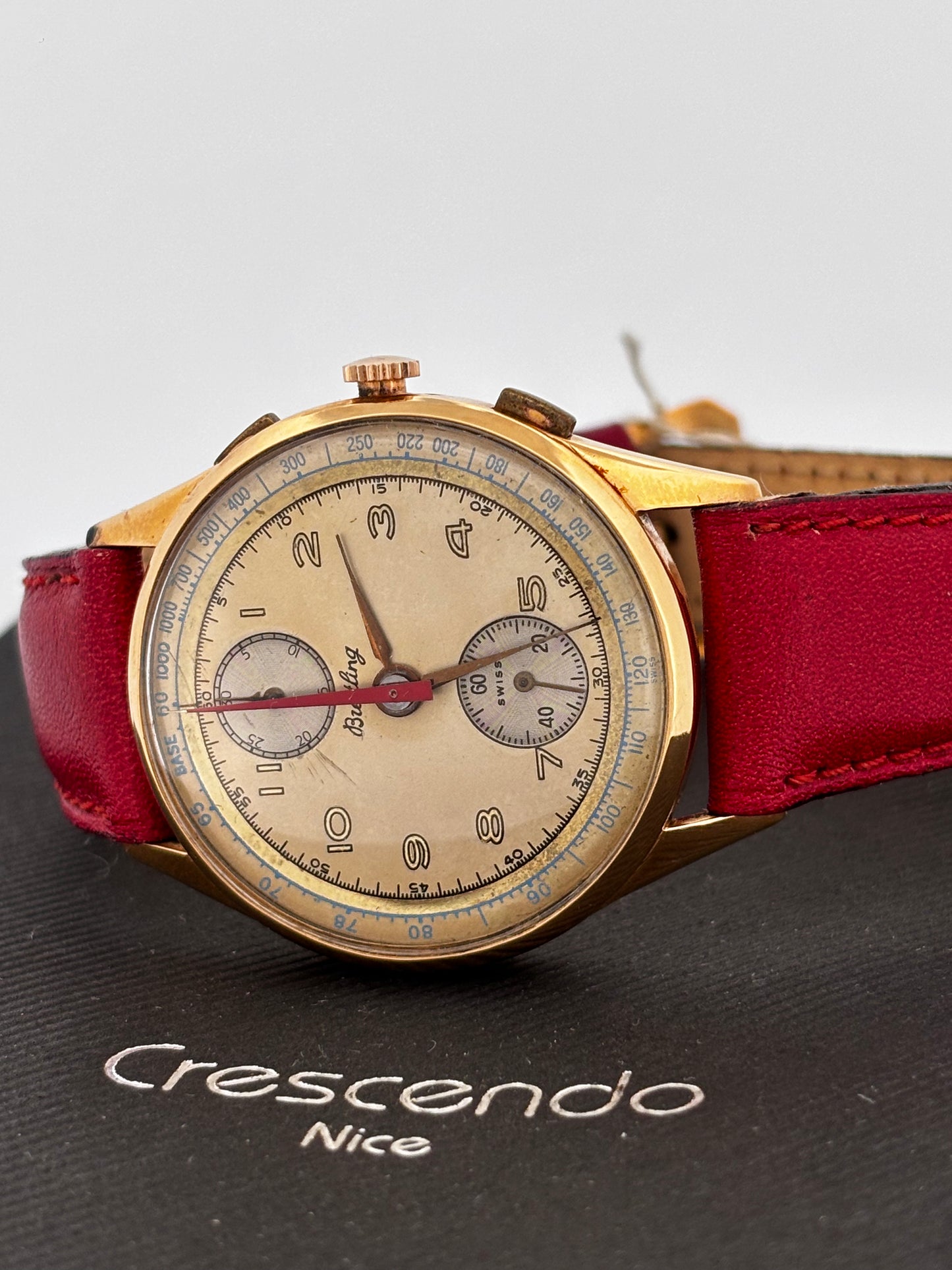 BRK GOLD 18K | Chronographe Suisse | Cadran Champagne